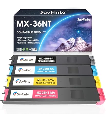 Amazon.com: Sharp MX-36NT-BA MX-2610 2615 2640 3110 3115